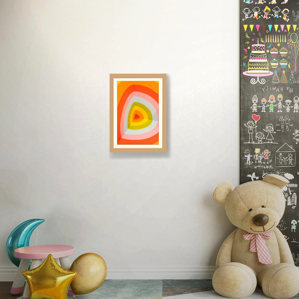 Multi Color Wall Art - WALL MOUNT FRAME