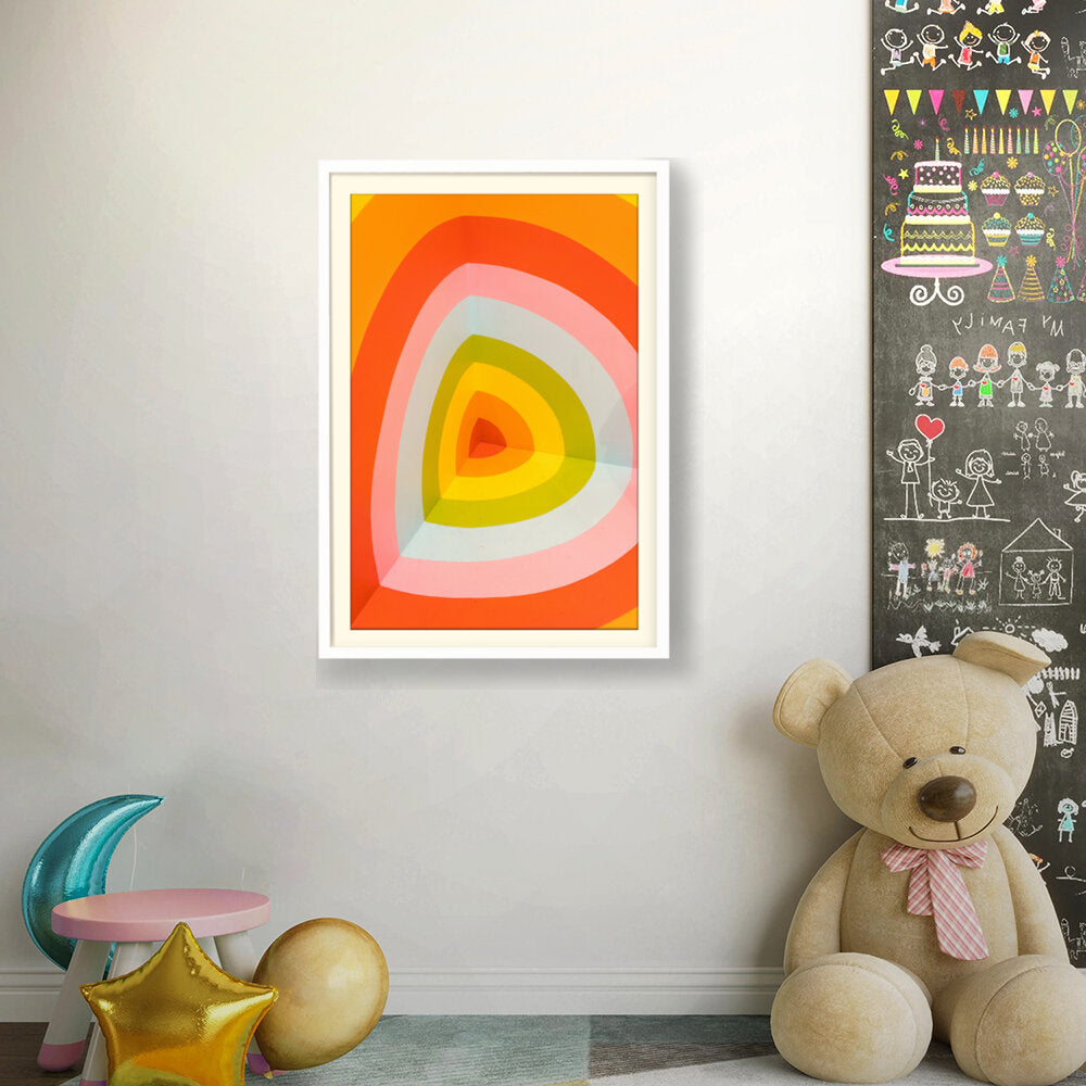 Multi Color Wall Art - WALL MOUNT FRAME