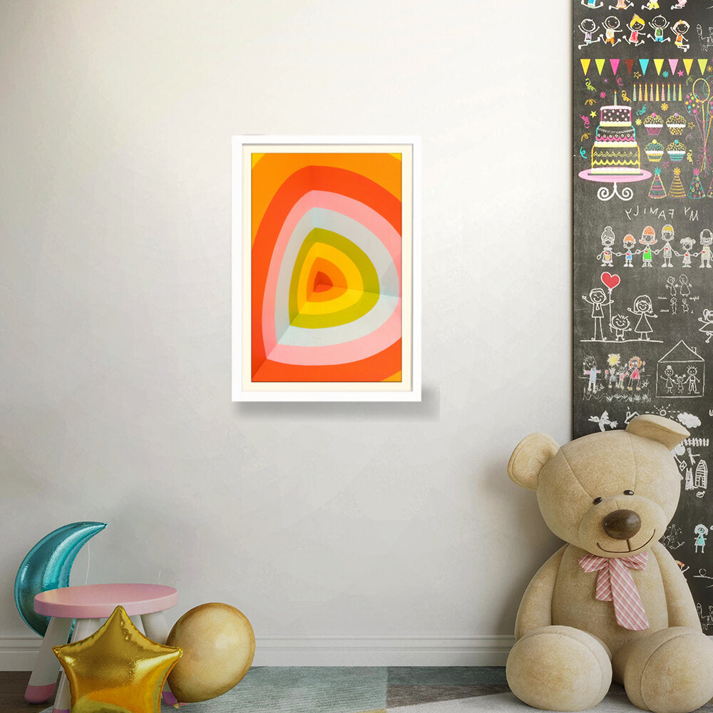 Multi Color Wall Art - WALL MOUNT FRAME