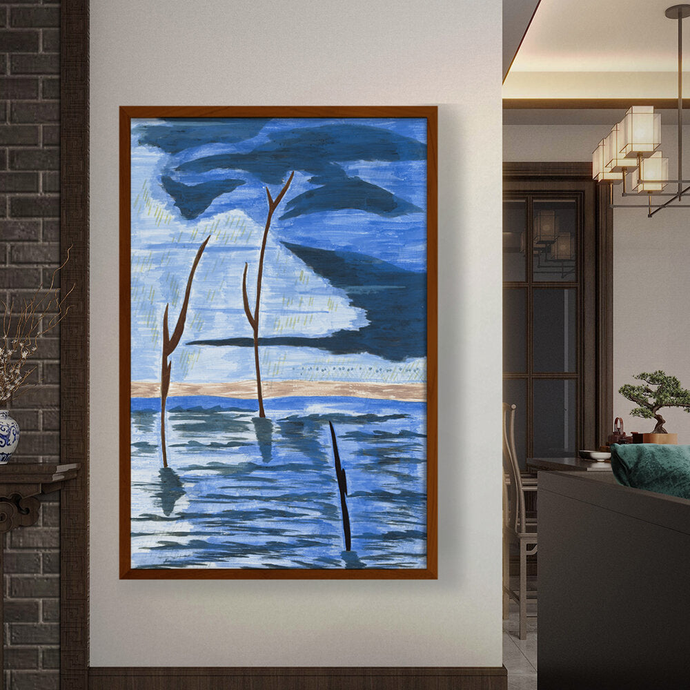 Migration Series - Framed Canvas