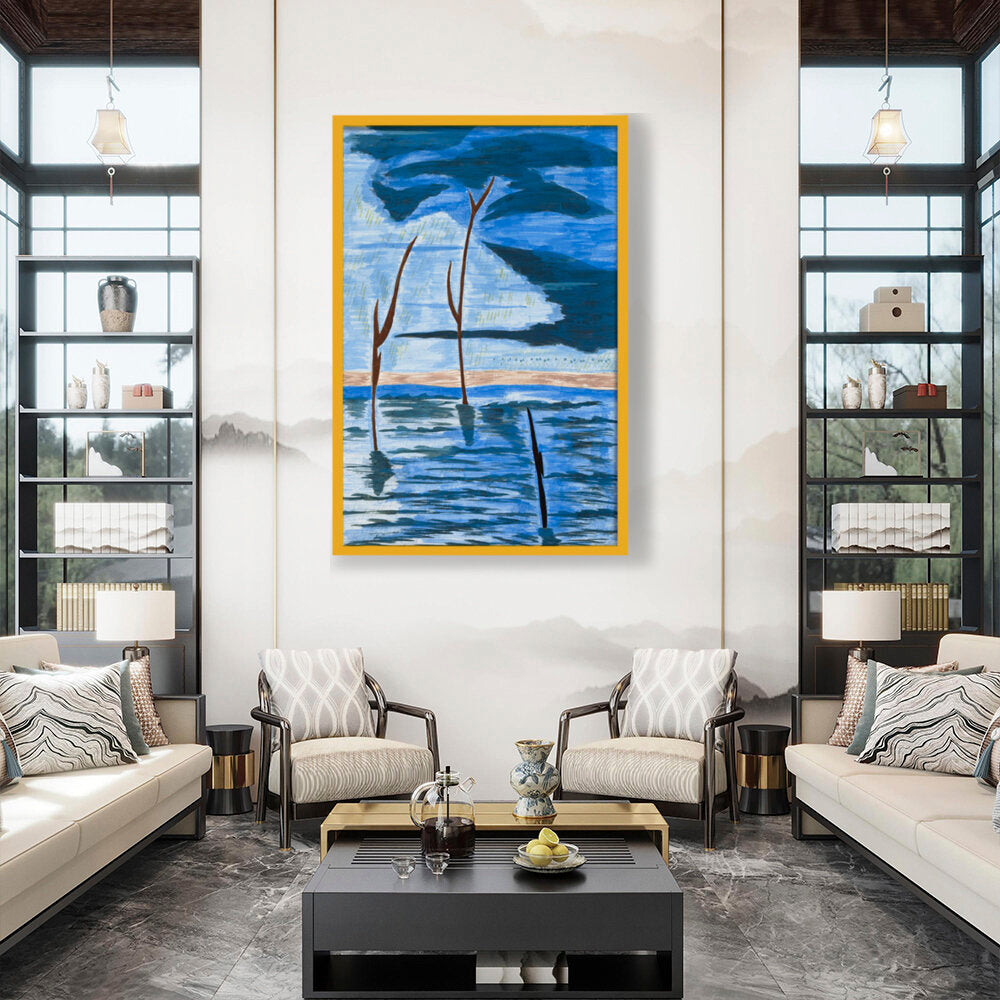 Migration Series - Framed Canvas