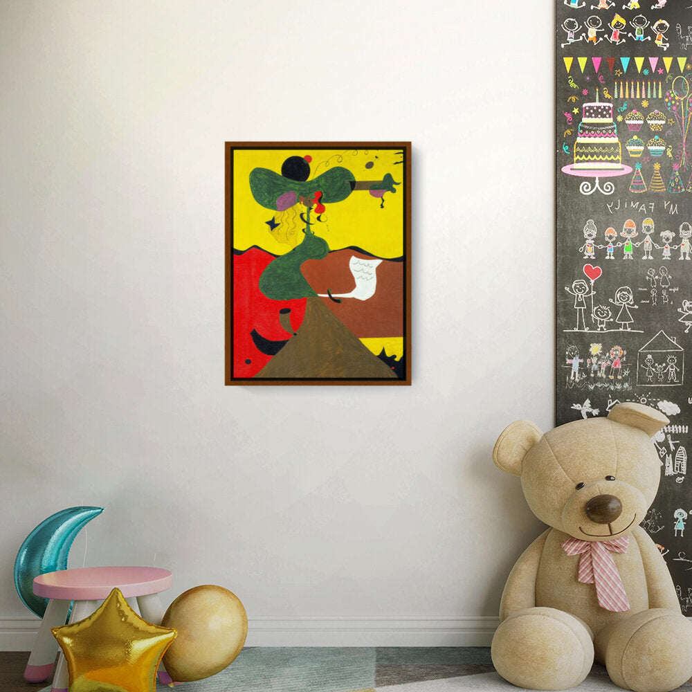 Portrait Of Miss Mills - FLOATING FRAME