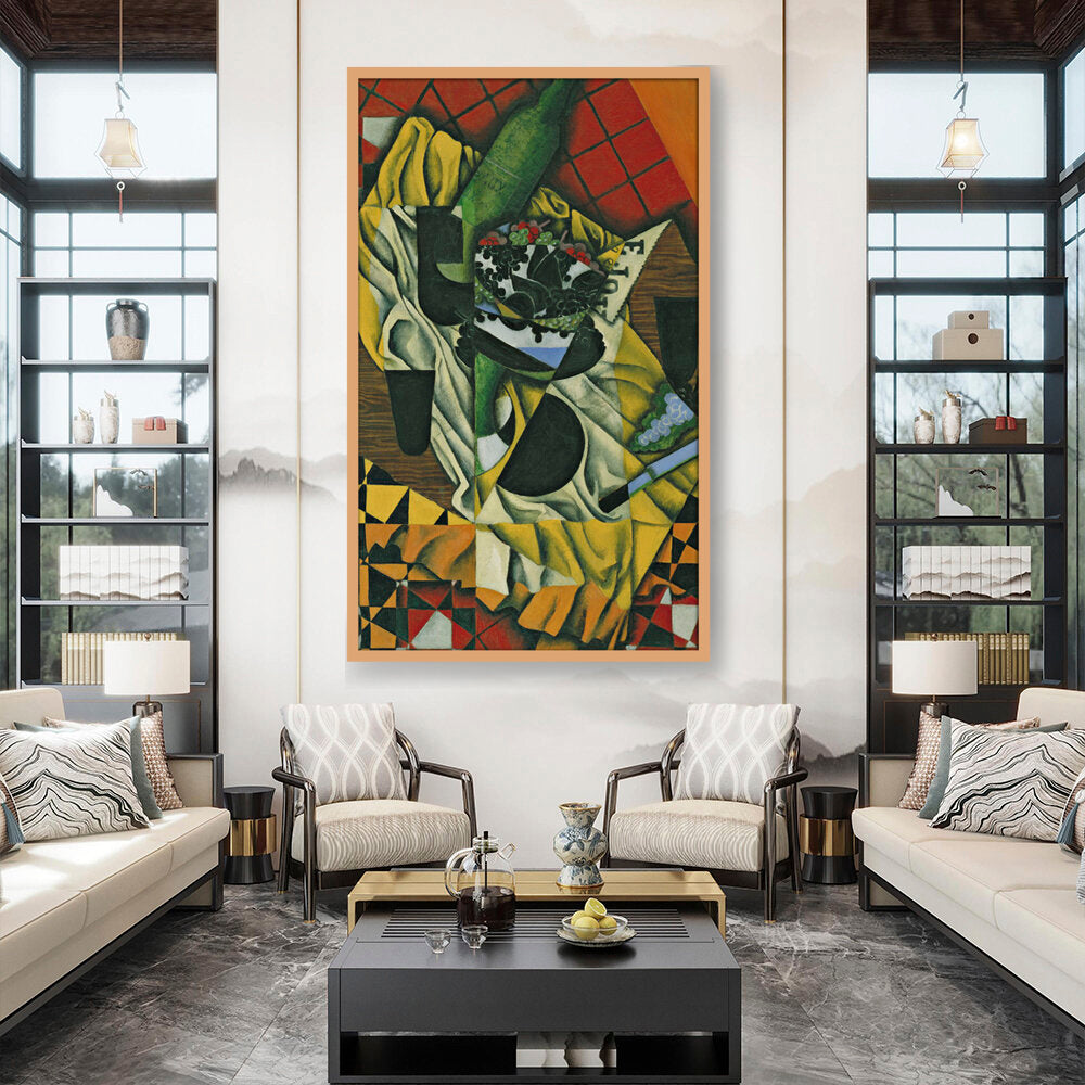 Grapes - Framed Canvas