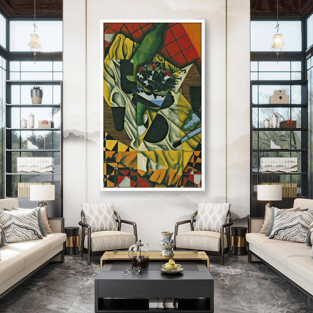 Grapes - Framed Canvas