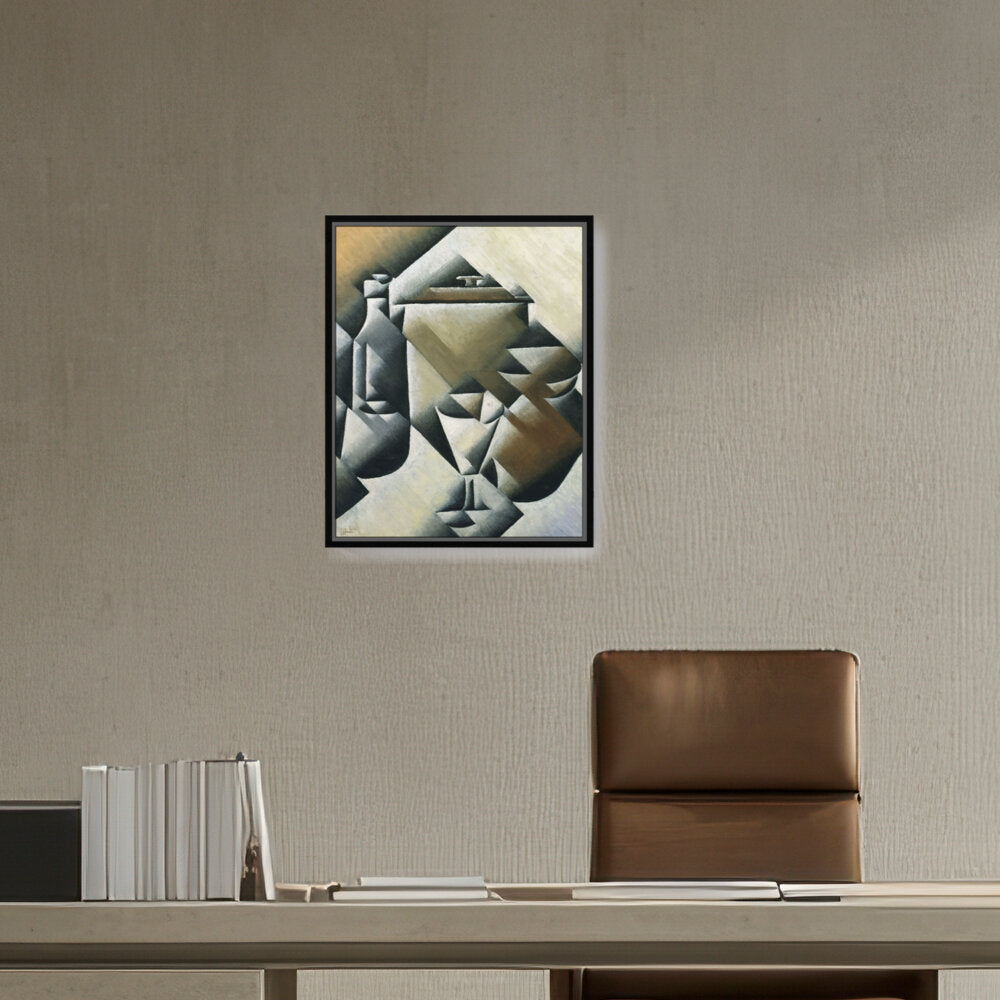 Jar, Bottle And Glass - FLOATING FRAME