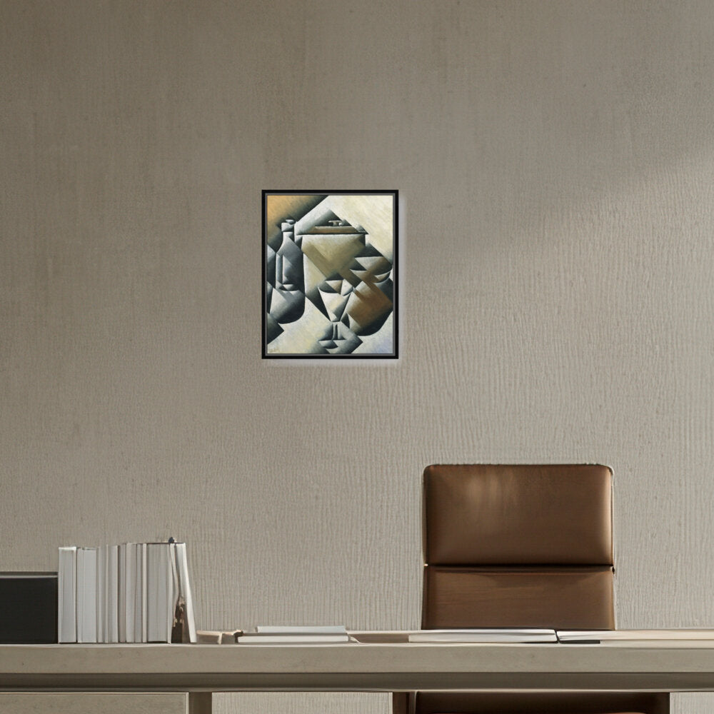 Jar, Bottle And Glass - FLOATING FRAME