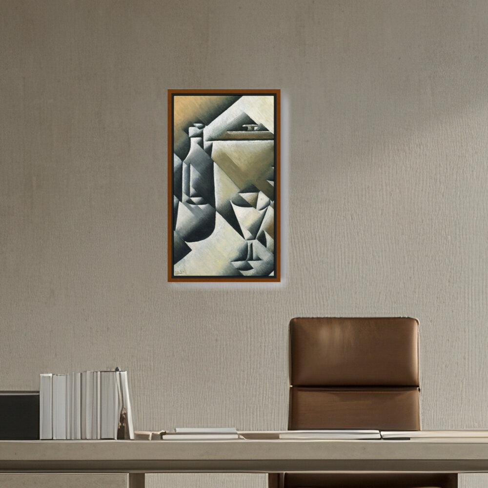 Jar, Bottle And Glass - FLOATING FRAME