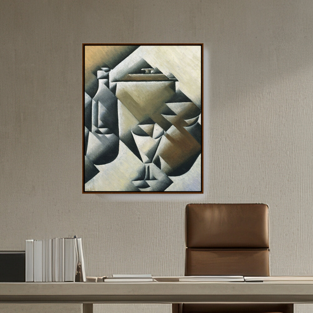 Jar, Bottle And Glass - FLOATING FRAME