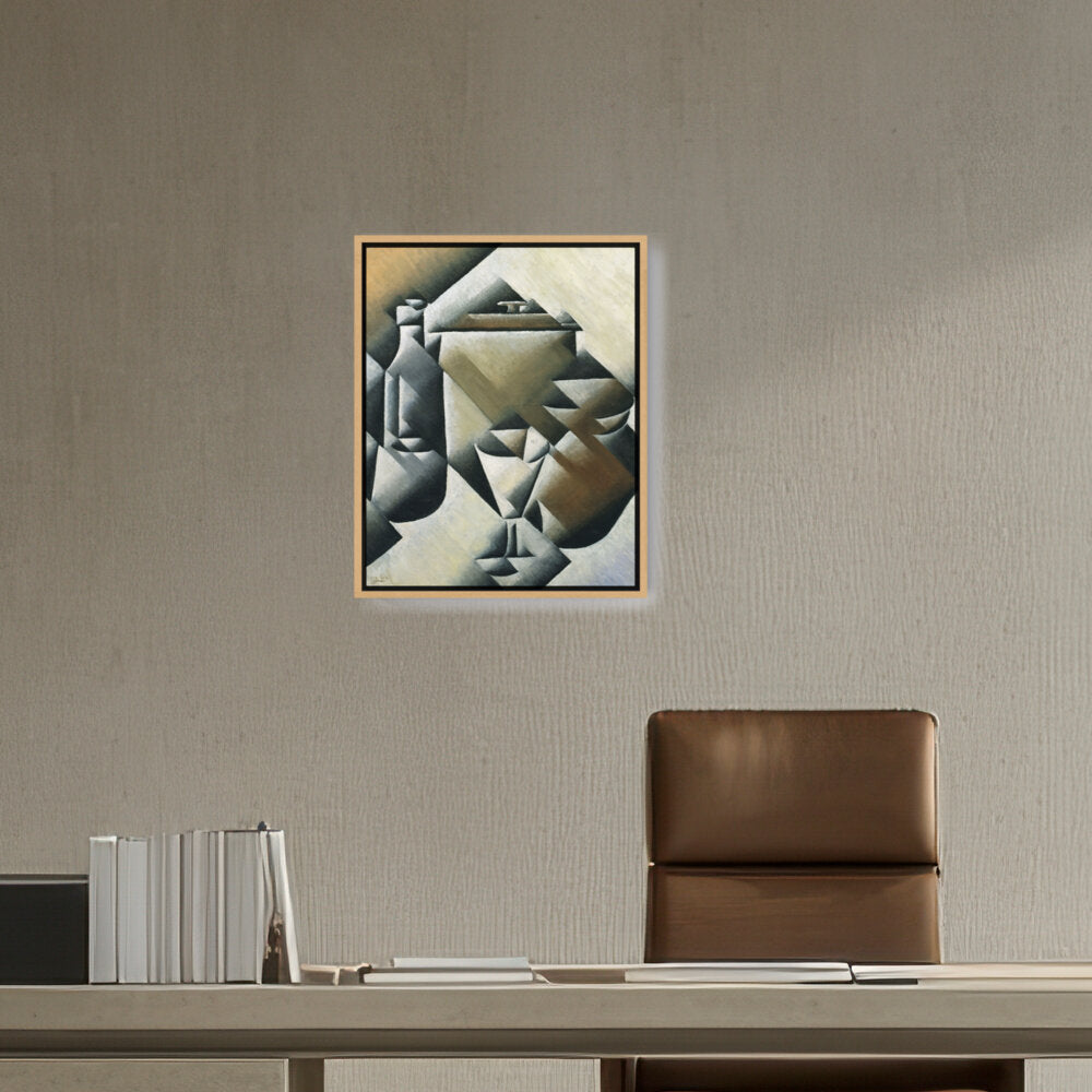 Jar, Bottle And Glass - FLOATING FRAME