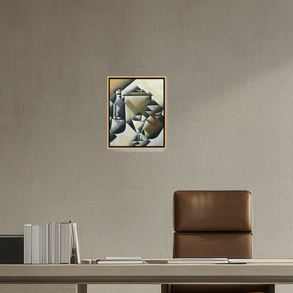 Jar, Bottle And Glass - FLOATING FRAME