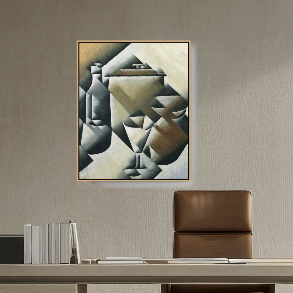 Jar, Bottle And Glass - FLOATING FRAME