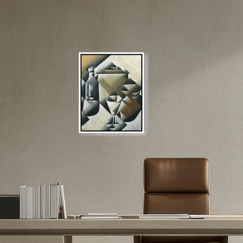Jar, Bottle And Glass - FLOATING FRAME