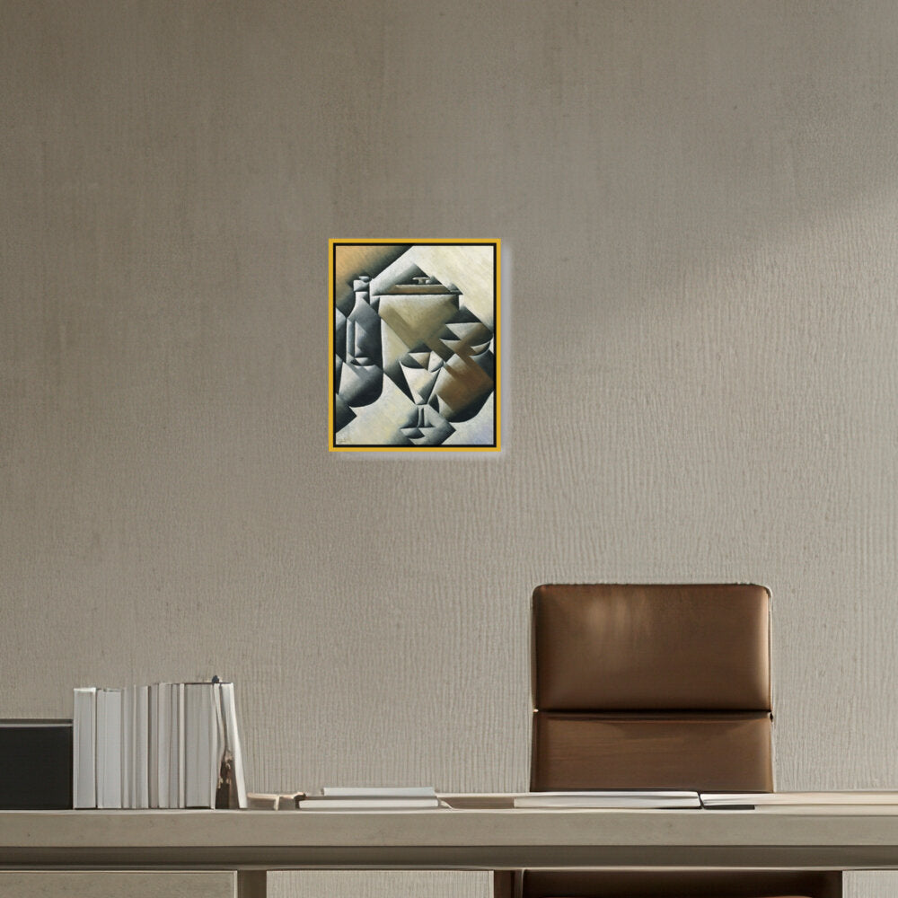 Jar, Bottle And Glass - FLOATING FRAME
