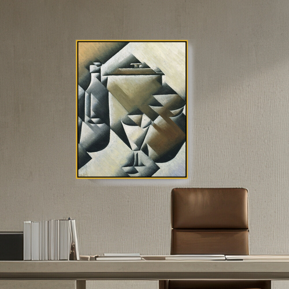 Jar, Bottle And Glass - FLOATING FRAME