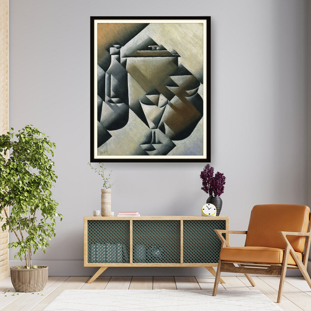 Jar, Bottle And Glass - WALL MOUNT FRAME