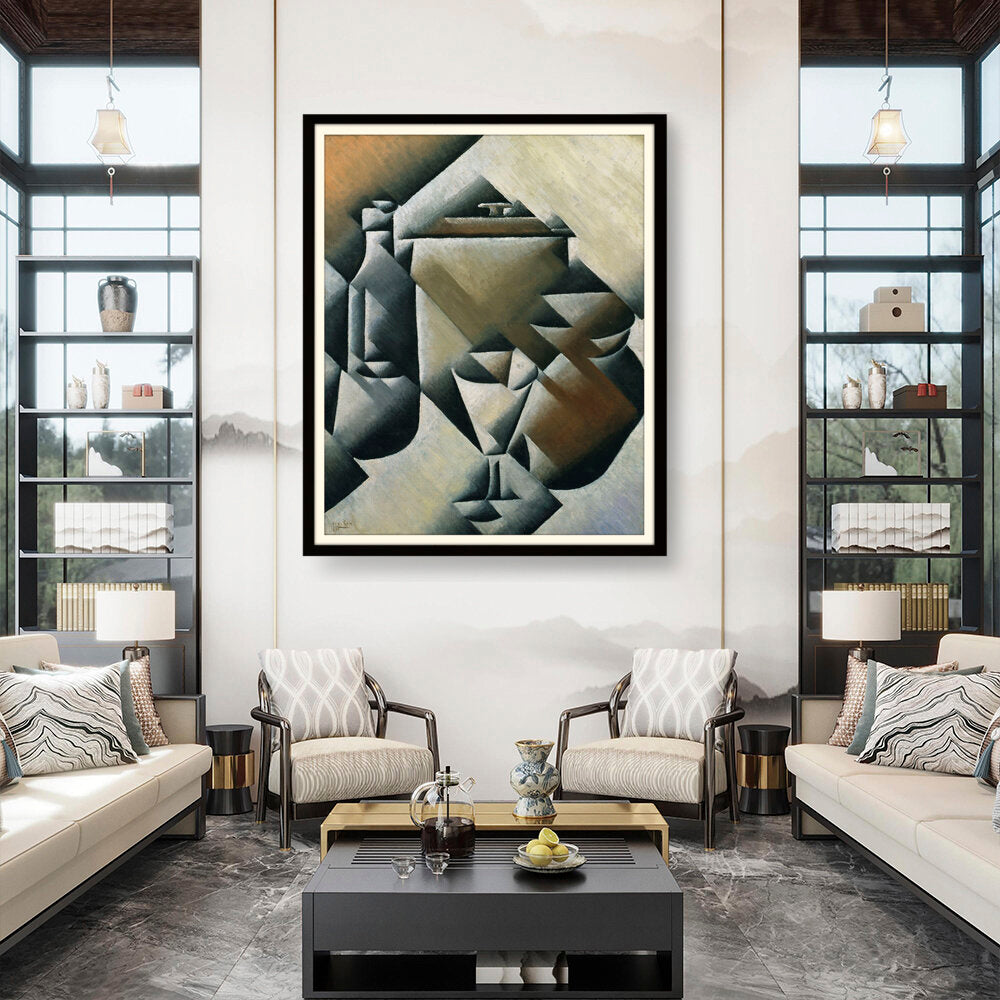 Jar, Bottle And Glass - WALL MOUNT FRAME
