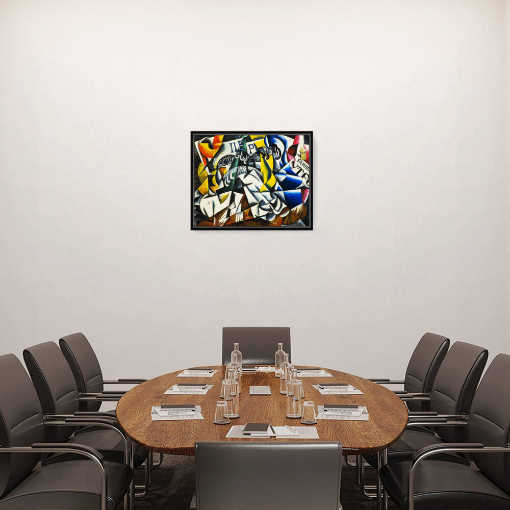 Ubject From A Dyer's Shop - FLOATING FRAME