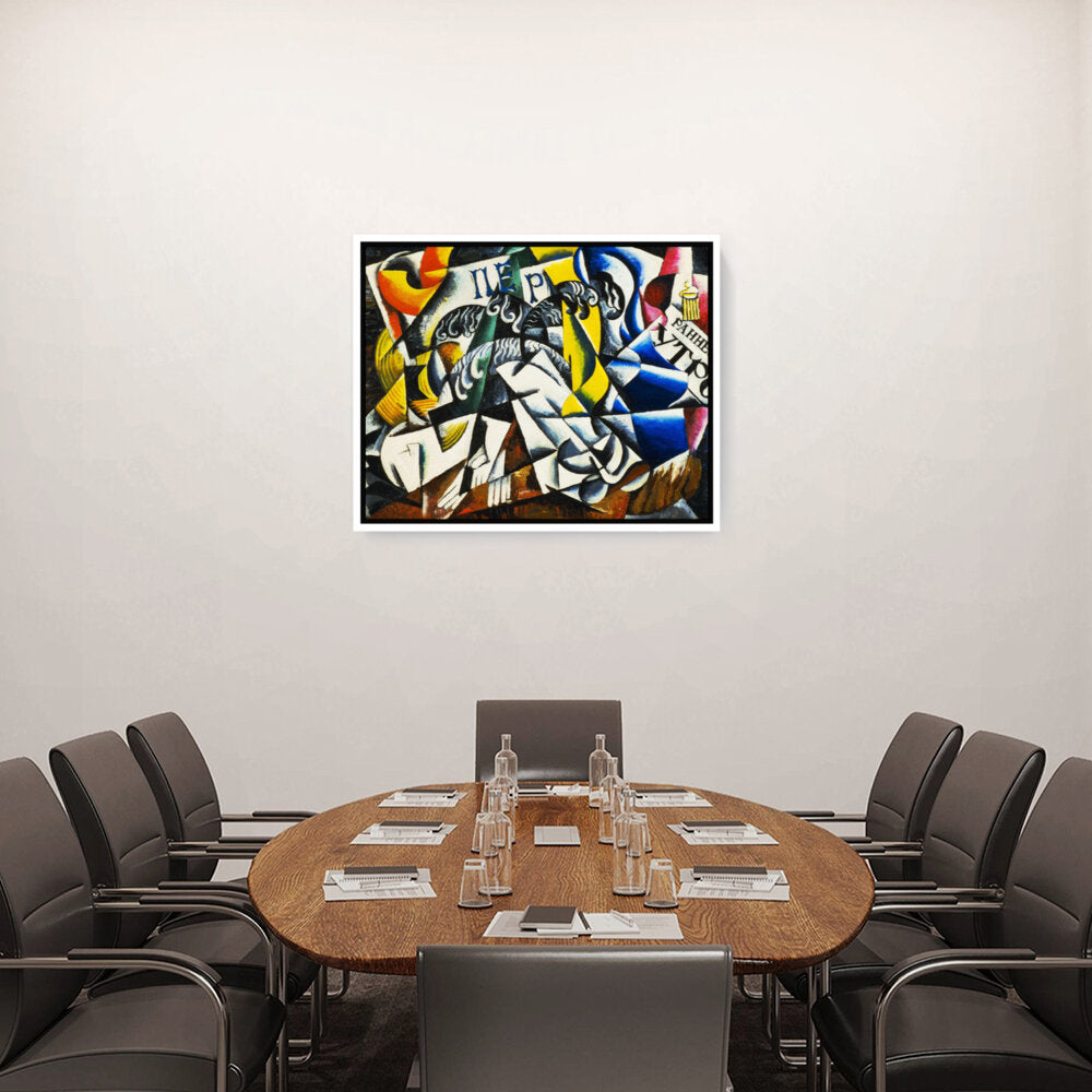 Ubject From A Dyer's Shop - FLOATING FRAME