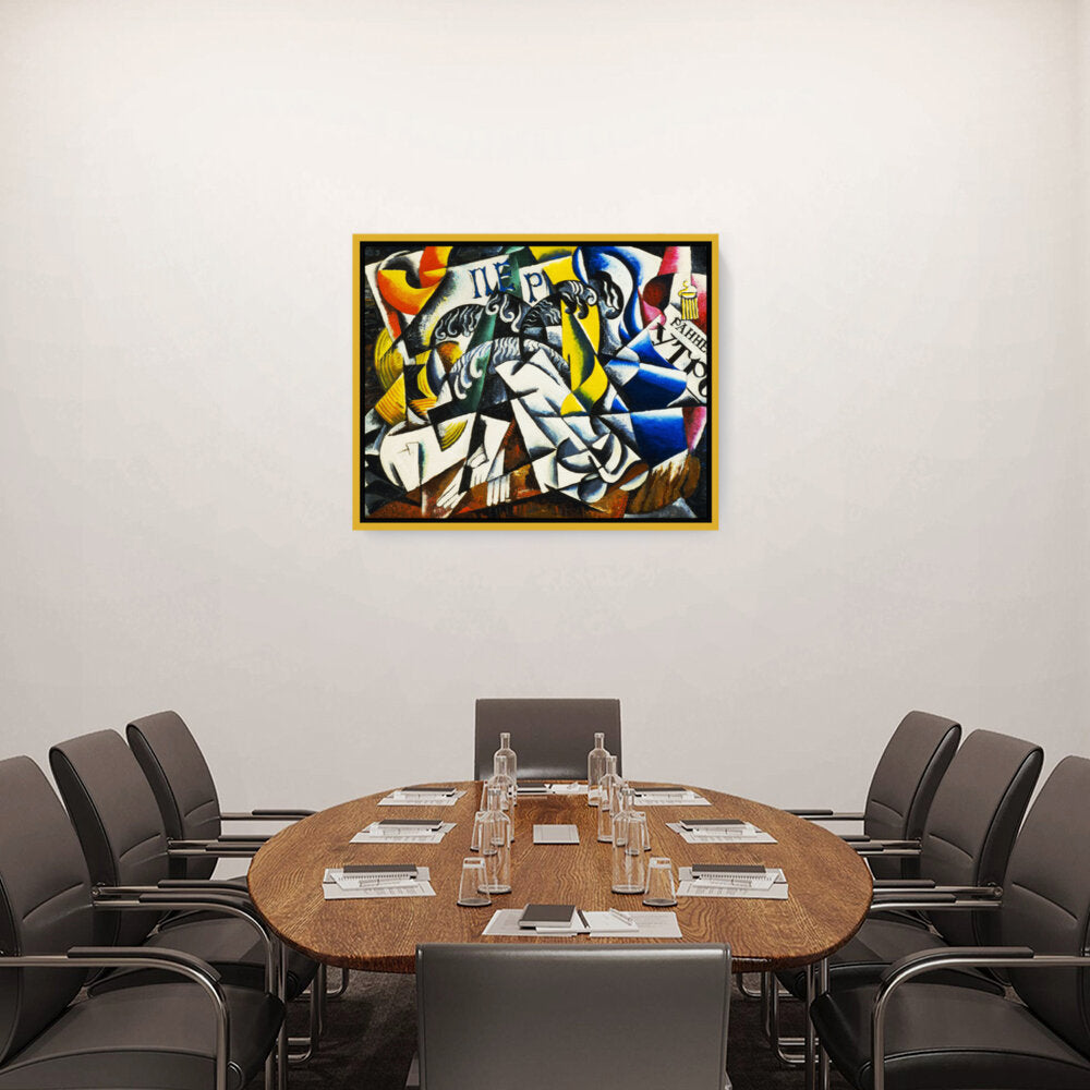 Ubject From A Dyer's Shop - FLOATING FRAME