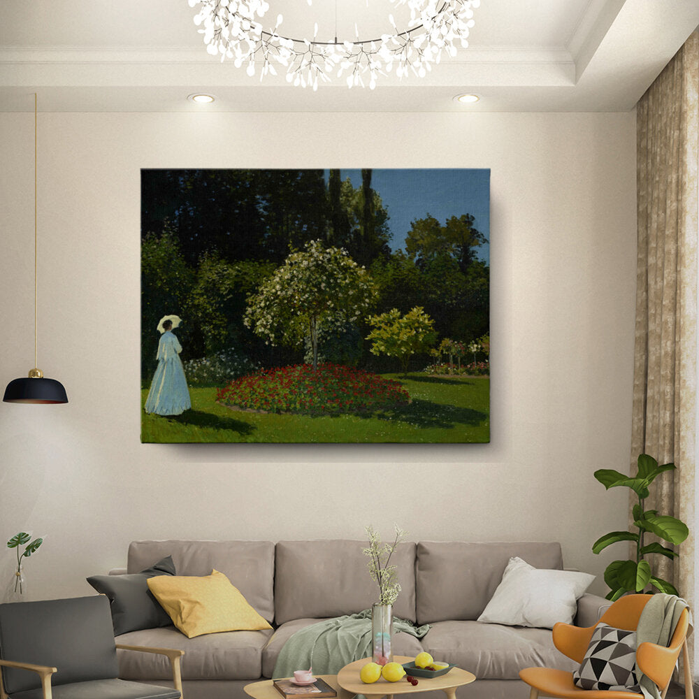 Woman In The Garden