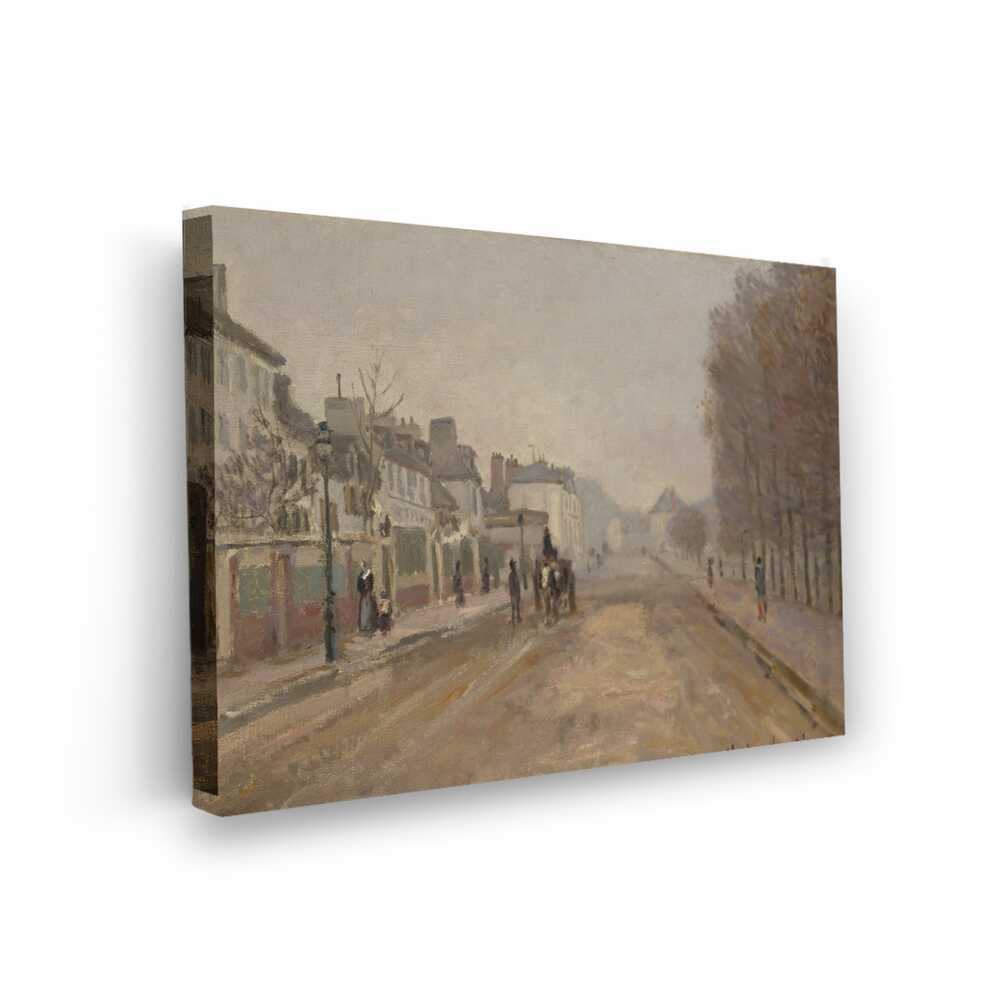 Picasoul - Picasoul Curated - Paris Street In Winter - Wall Decor