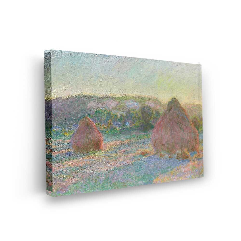 Picasoul - Picasoul Curated - Haystacks In The Evening Light - Wall Decor