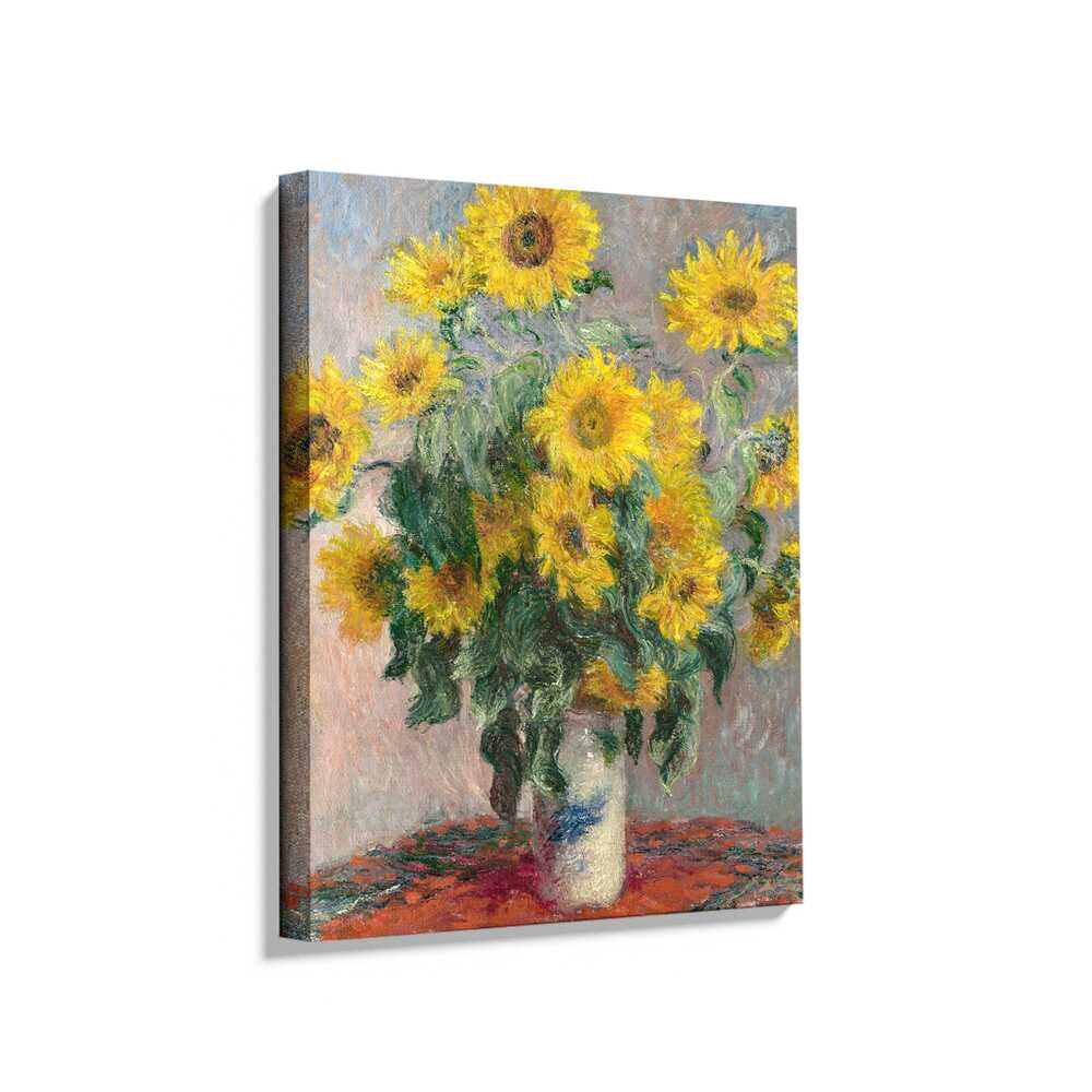Picasoul - Picasoul Curated - Vase Of Sunflowers - Wall Decor