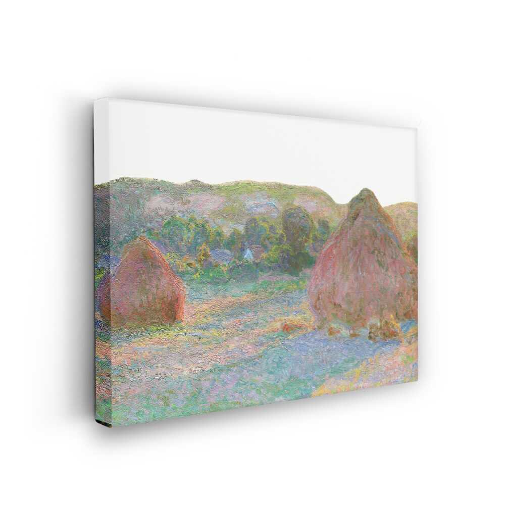 Picasoul - Picasoul Curated - Haystacks At Sunset - Wall Decor