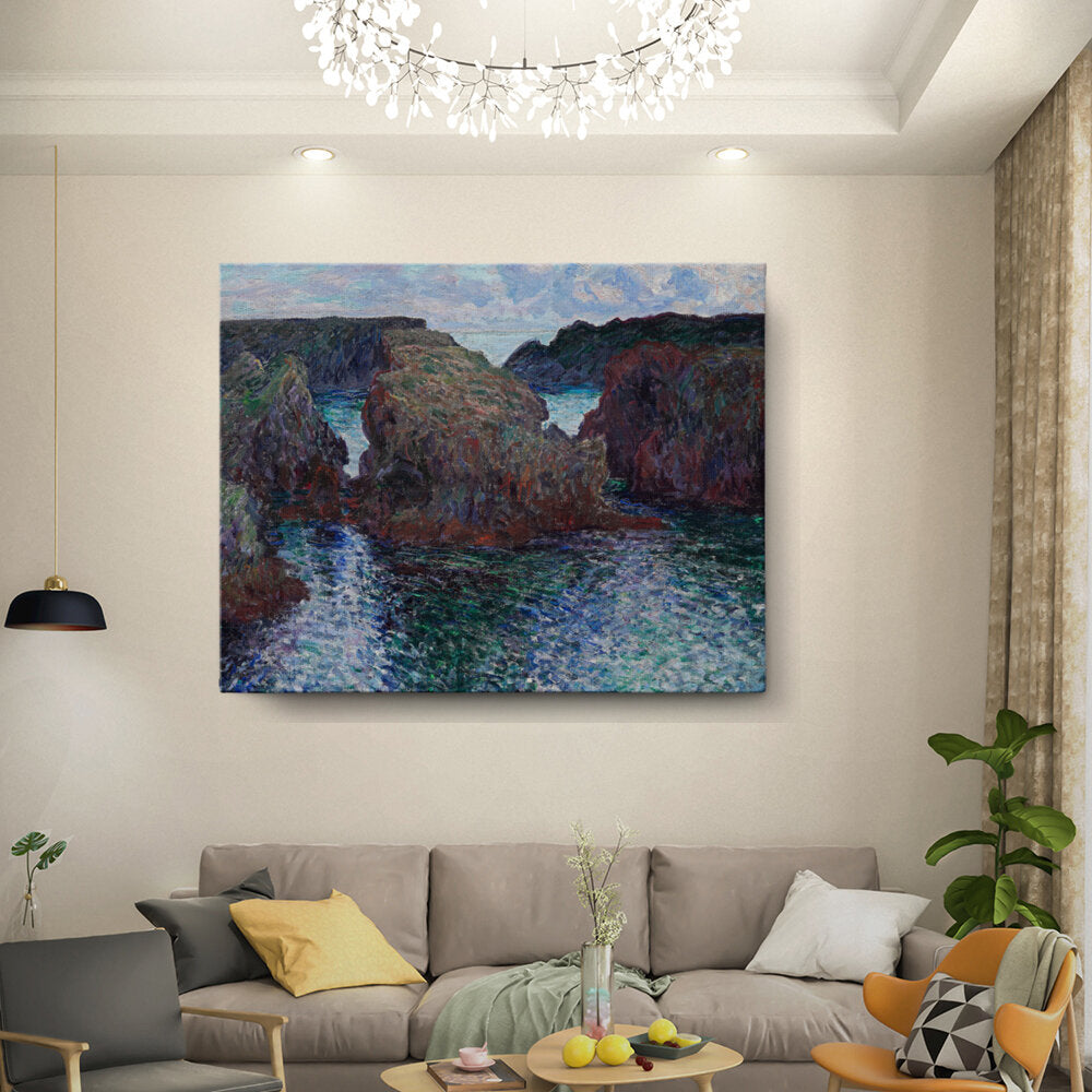 Seascape With Cliffs