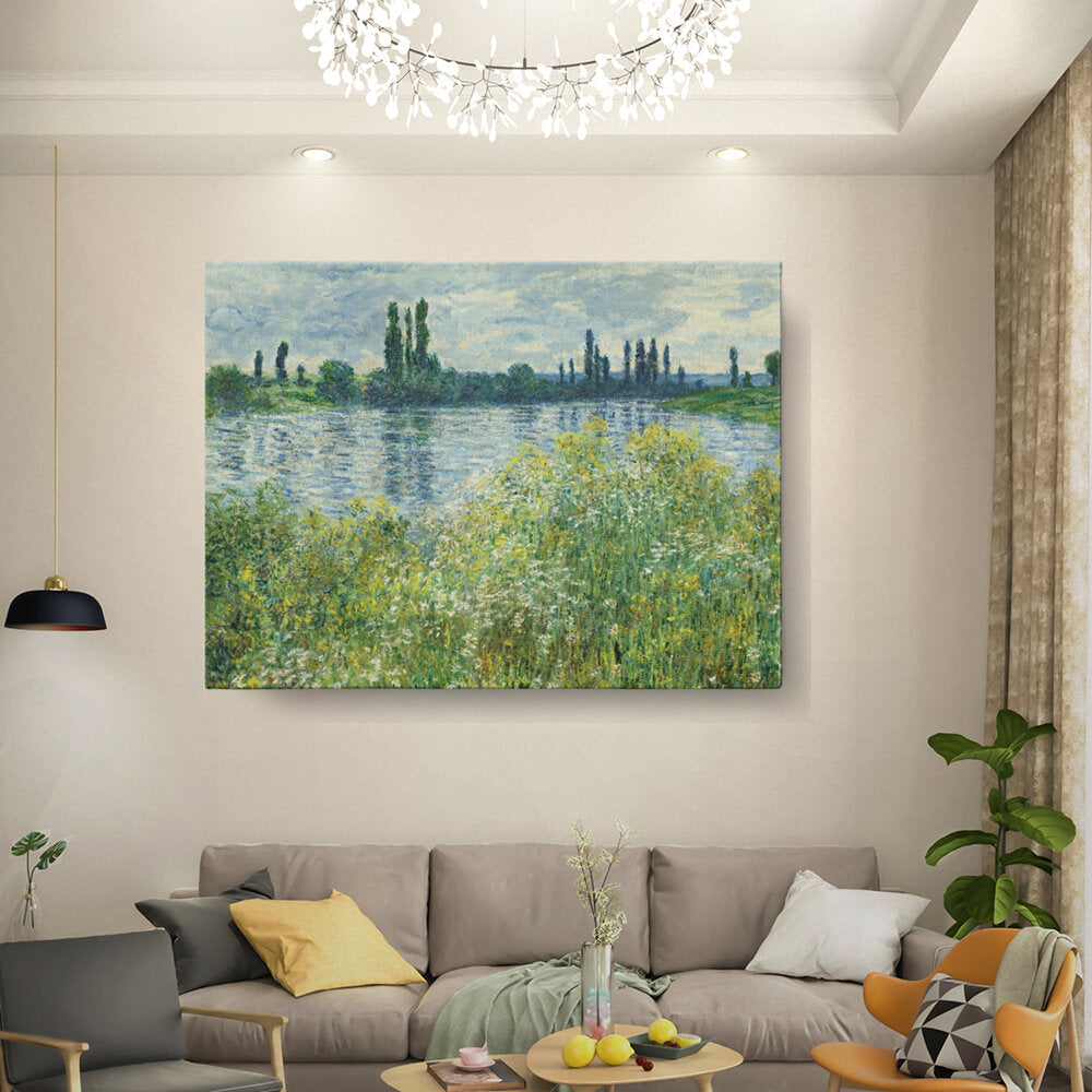 Riverbank In Spring