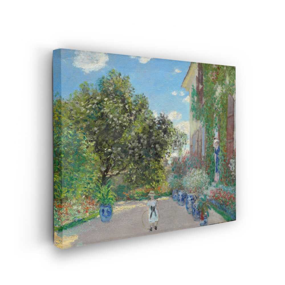 Picasoul - Picasoul Curated - Garden Scene With Girl - Wall Decor