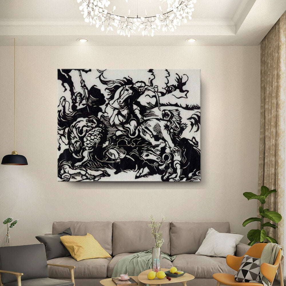 Mythical Battle Scene