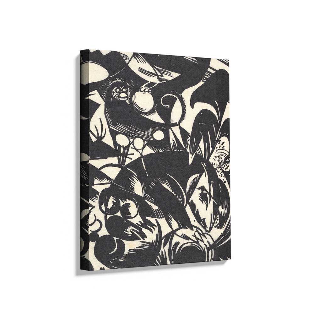 Picasoul - Picasoul Curated - Abstract Black And White Composition - Wall Decor
