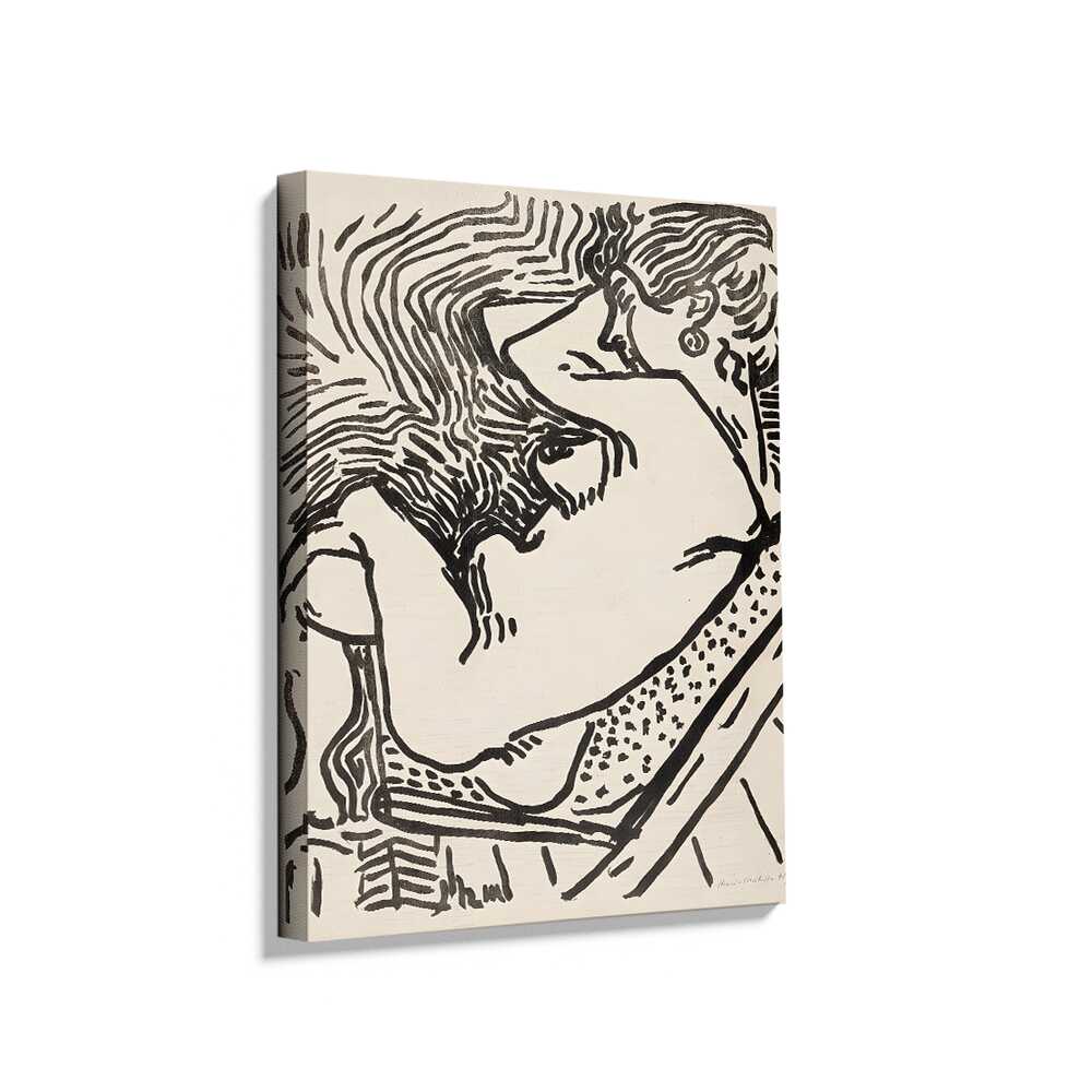 Picasoul - Picasoul Curated - Relaxing Woman - Wall Decor