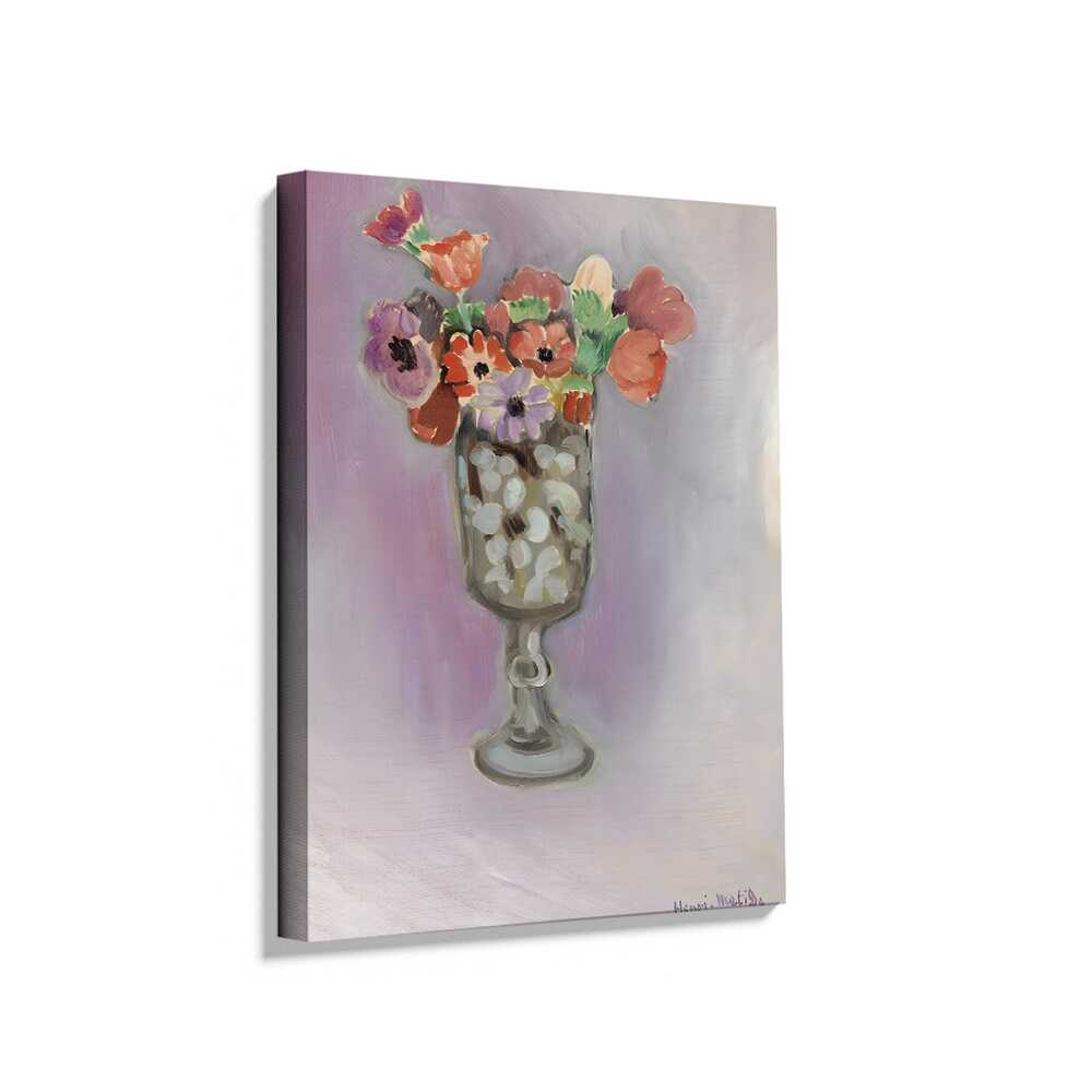 Picasoul - Picasoul Curated - Floral Elegance In Glass - Wall Decor
