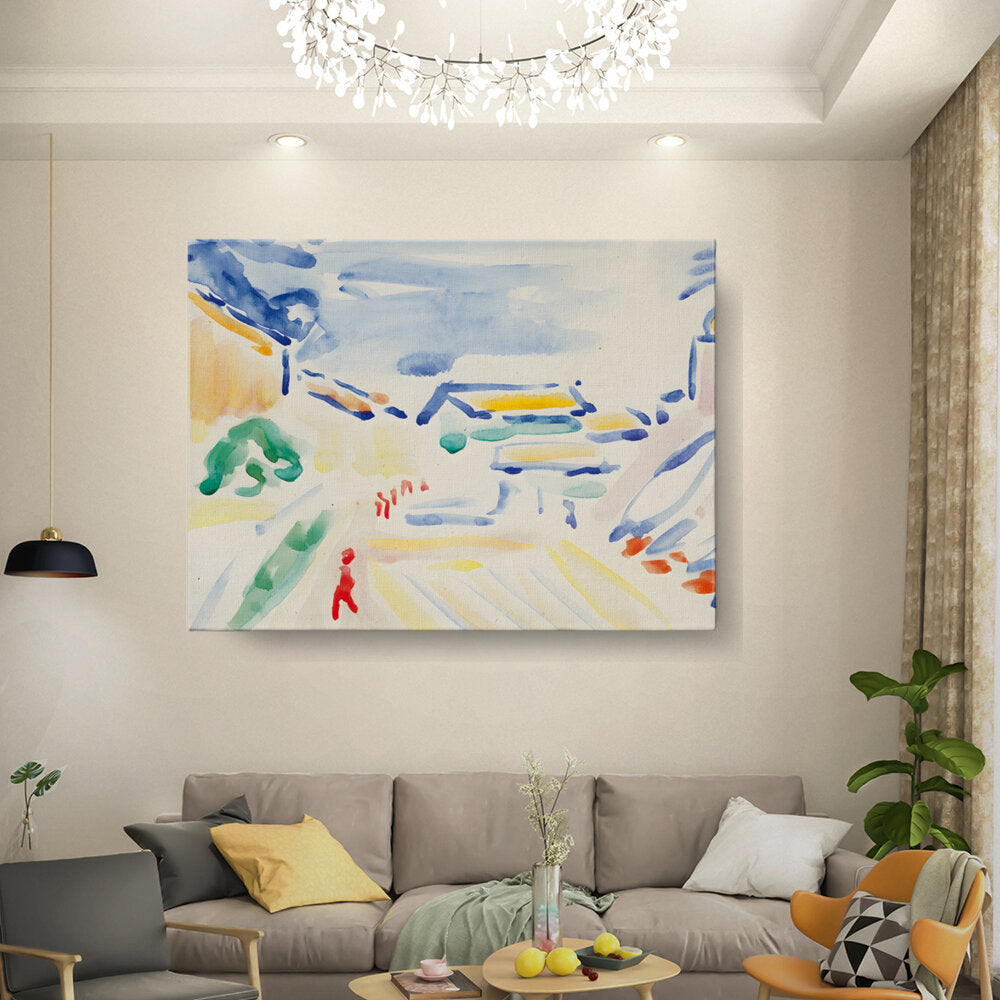 Colorful Urban Scene