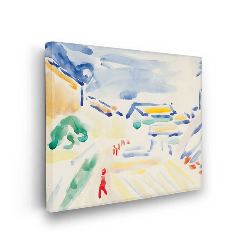 Picasoul - Picasoul Curated - Colorful Urban Scene - Wall Decor