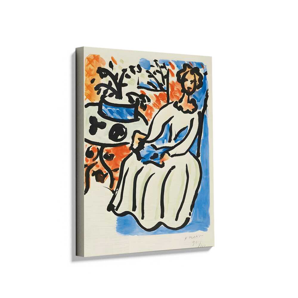 Picasoul - Picasoul Curated - Seated Woman1 - Wall Decor