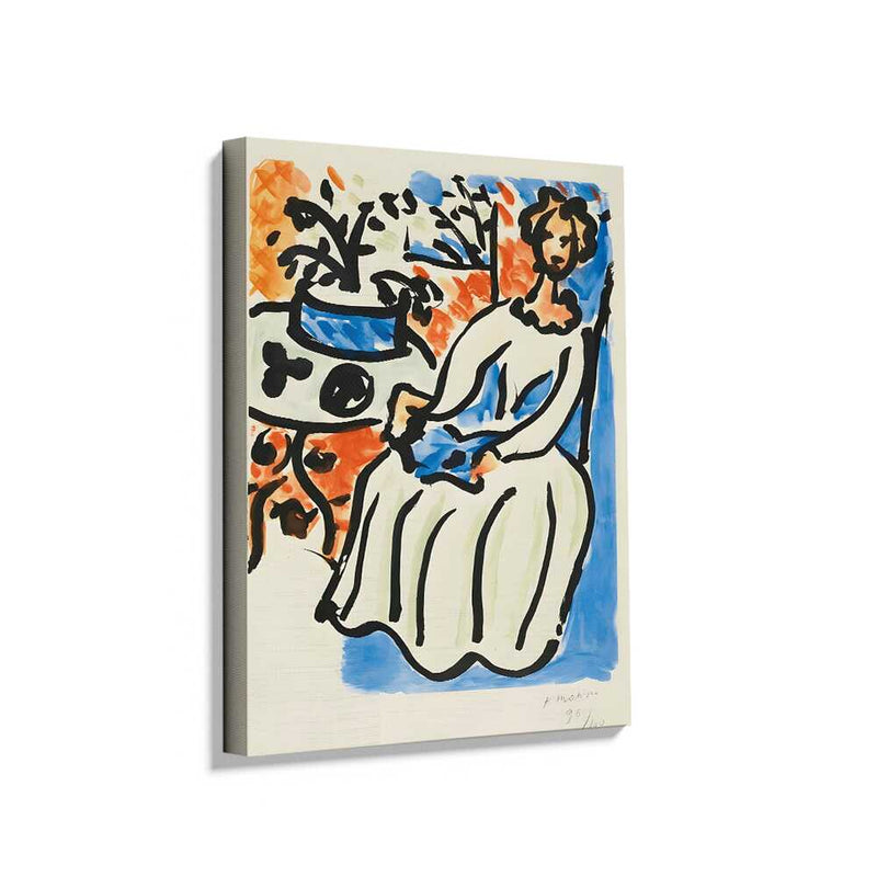 Picasoul - Picasoul Curated - Seated Woman1 - Wall Decor