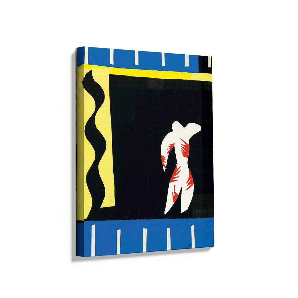 Picasoul - Picasoul Curated - Abstract Figure In Colorful Composition - Wall Decor