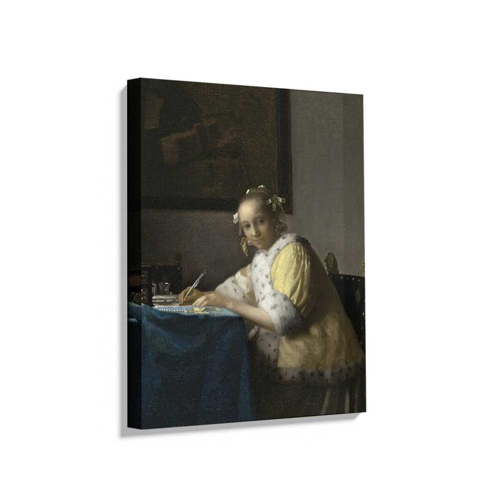 Picasoul - Picasoul Curated - Girl Writing A Letter - Wall Decor