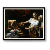 Judith Beheading Holofernes - Framed Wall Art