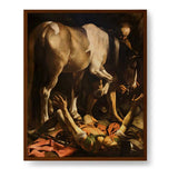 The Fallen Knight - Framed Canvas