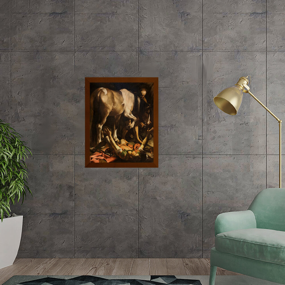 The Fallen Knight - Framed Canvas