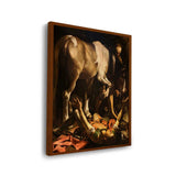 The Fallen Knight - Framed Canvas