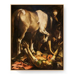 The Fallen Knight - Floating Framed Canvas