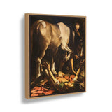 The Fallen Knight - Floating Framed Canvas