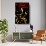 Madonna And Child With Saints - Wall Canvas