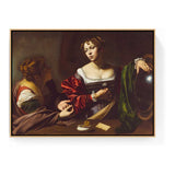 Reflections Of Beauty - Floating Framed Canvas