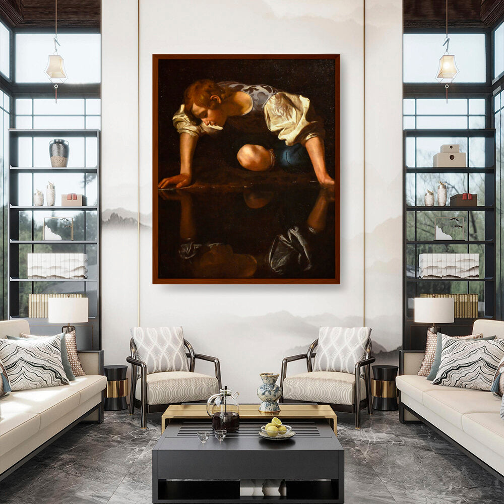 Artist3 - Art - Narcissus - Framed Canvas